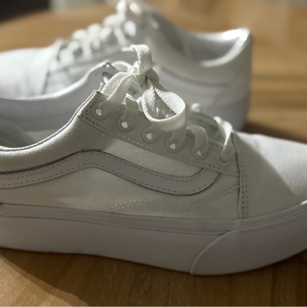 Vans White Sneakers